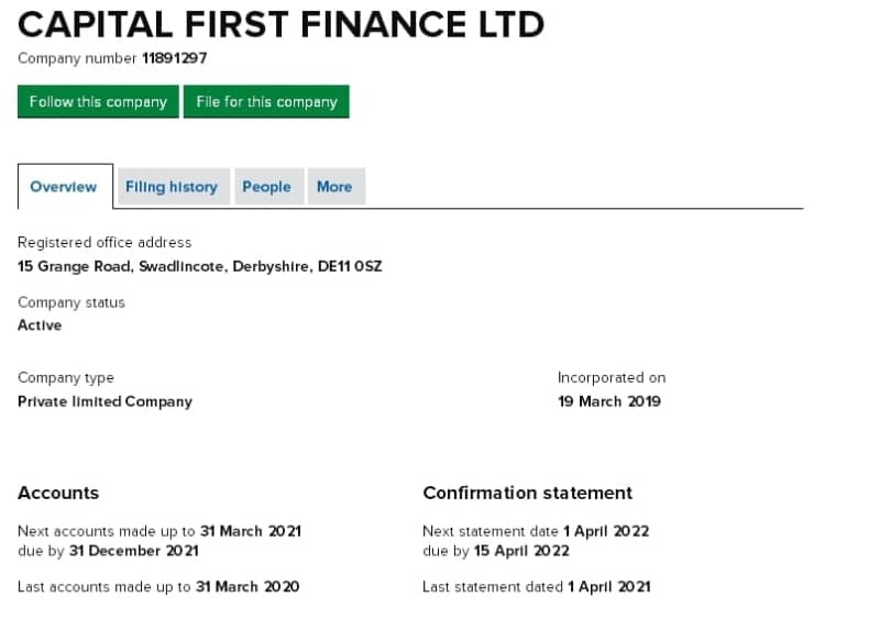 Capital First Finance Ltd: отзывы реальных клиентов, анализ деятельности