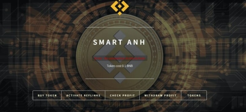 Хайп-проект Smart Anh (Смарт Анх, smart.anh.ink)