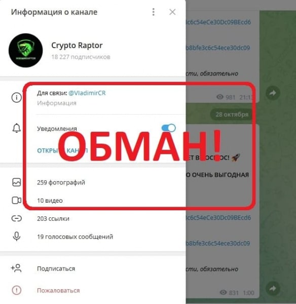 Отзывы о Crypto Raptor — скам и мошенники - Seoseed.ru