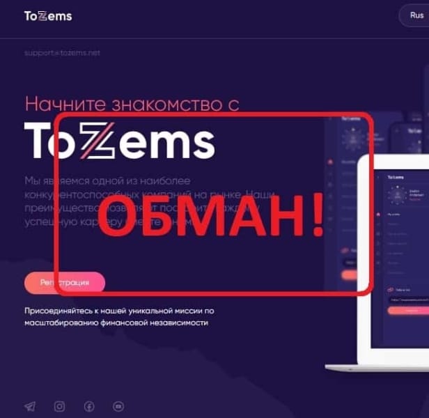 ToZems — отзывы о компании tozems.net - Seoseed.ru
