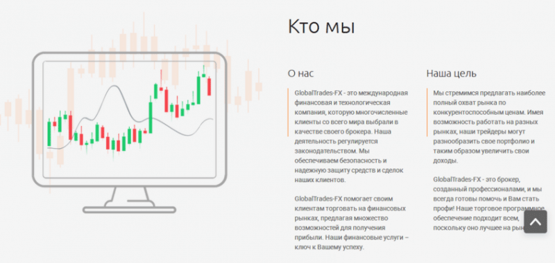 GlobalTrades-FX: обзор работы мошеннической конторы