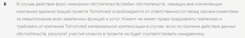 Можно ли заработать с Torroinvest? Детальный обзор компании с отзывами