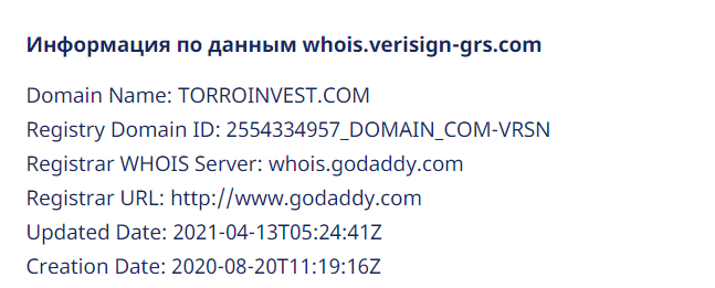 Можно ли заработать с Torroinvest? Детальный обзор компании с отзывами