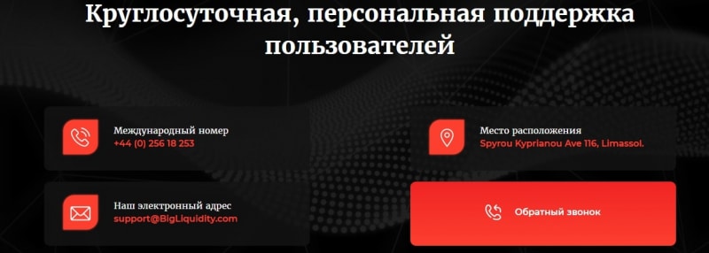 Обзор условий BigLiquidity: проверка достоверности фактов, отзывы