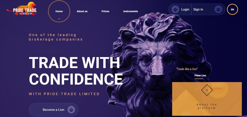 Pride-trade: отзывы реальных трейдеров и обзор торговых предложений