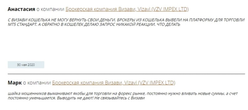 Заслуживает ли доверия Vizavi? Объективный обзор брокера, отзывы