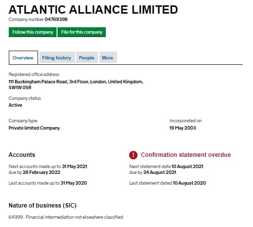 Atlantic Alliance: отзывы реальных клиентов, оценка торговых возможностей