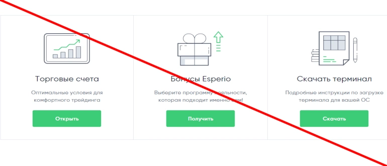 Брокер esperio отзывы Эсперио