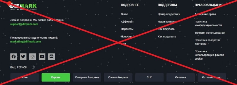 Магазин DIFMARK.COM — отзывы клиентов. Обзор difmark.com - Seoseed.ru