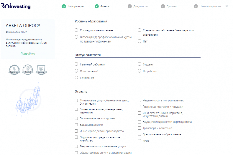 Очередной аферист на рынке: обзор и отзывы о CFD-брокере ROinvesting
