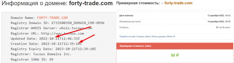 Согласно отзывам, Forty Trade похож на очередного лохотронщика и развод? Отзывы.