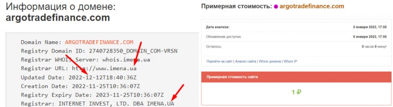 ArgoTradeFinance — очередные лохотронщики и разводилы? Можно доверять или есть опасность? Отзывы.