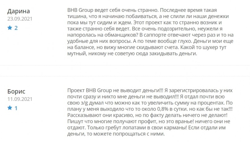 BHB Group: отзывы вкладчиков, анализ сайта и правовые документы