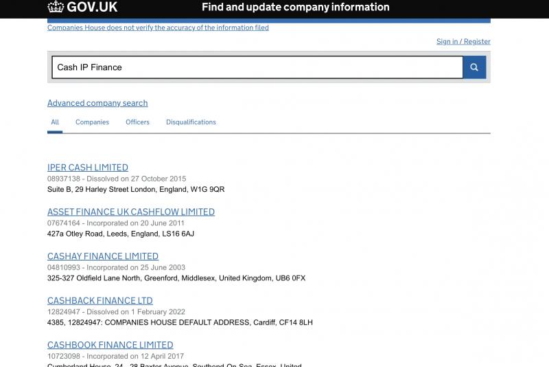 Cash IP Finance