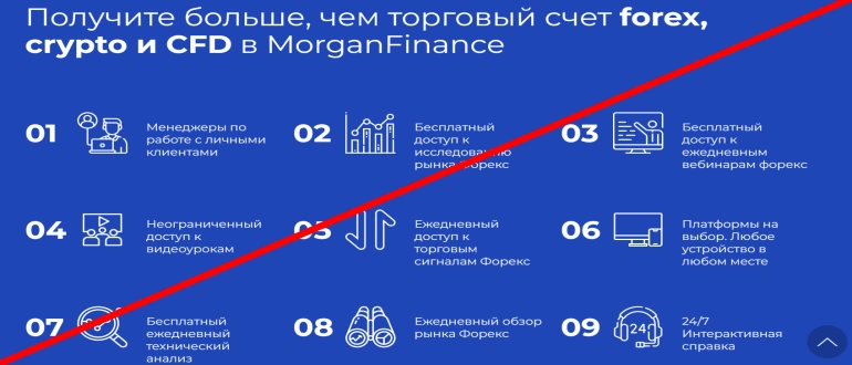 Morgan finance отзывы о проекте