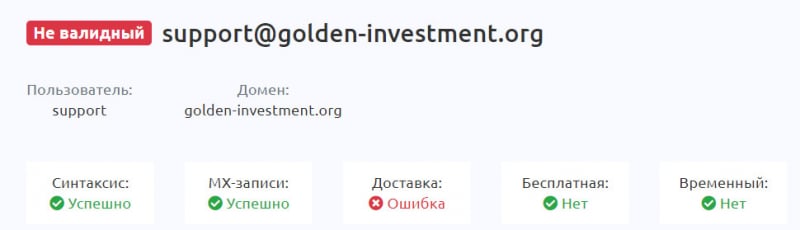 Обзор брокерской компании Golden Investment. Очередной лохотрон и развод? Отзывы.