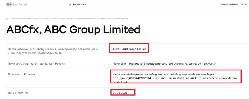 ABC Group Limited (АБС Групп Лимитед): обзор и отзывы клиентов. В чем обман и как вернуть деньги на карту?