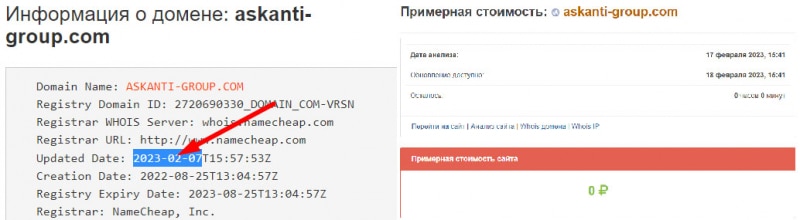 Askanti Group: очередной лохотрон или нет? Скорре всего сотрудничество будет опасно. Отзывы.