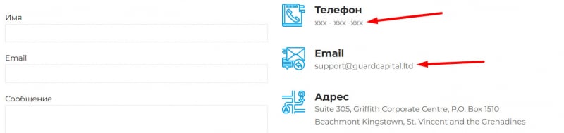 Брокер GuardCapital — очевидно, что перед нами очередная пустышка и банальный лохотрон и развод. Отзывы.