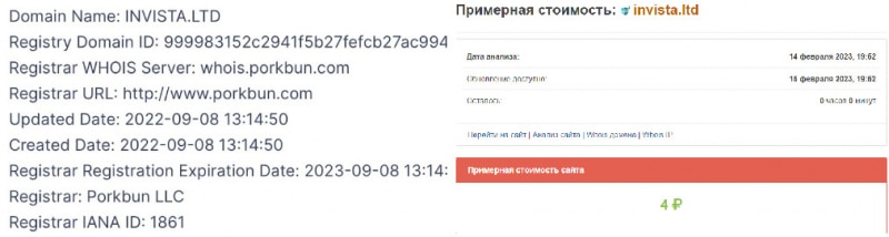 Invista Foreign Investments — стараемся не сотрудничать с опасным проектом, возможно лохотрон. Отзывы.