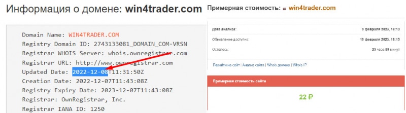 Win4trader — заморский лохотрон? Остерегаемся и лучше обходим стороной. Мнение.