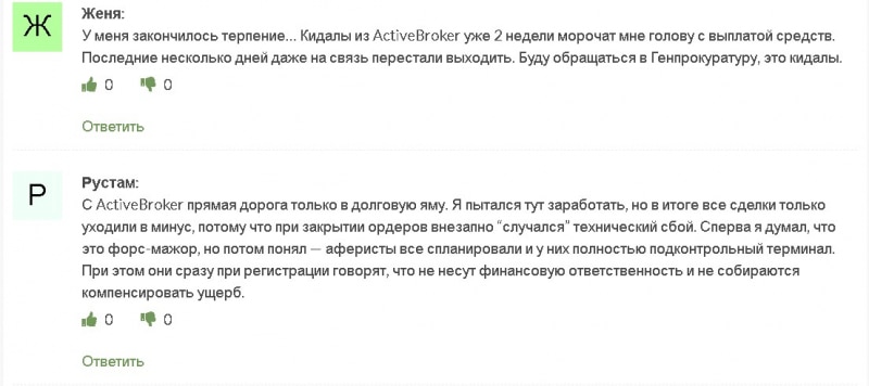 Active Broker (Актив Брокер): отзывы бывших клиентов, обзор работы компании. Как вернуть деньги?