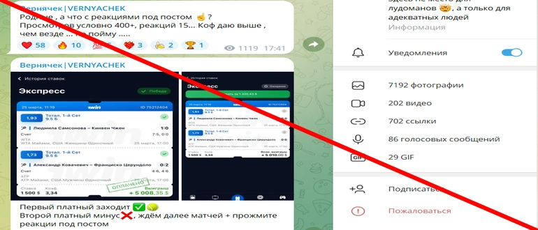 Вернячек vernyachek отзывы телеграмм канал