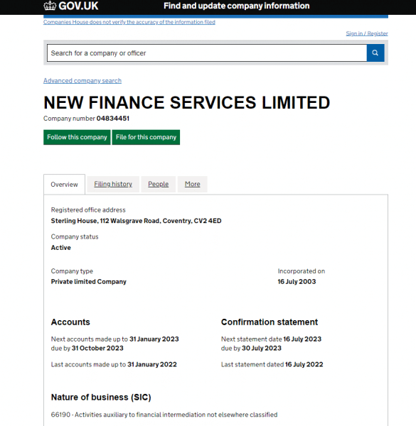 New Finance Services (finservice.limited) отзывы клиентов о компании 2023. Как вернуть деньги?