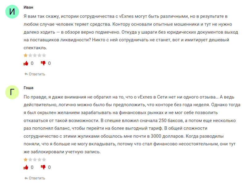 Обзор брокера vExnes (vex-tg.com), отзывы клиентов о компании в 2023 году. Как вернуть деньги на карту?