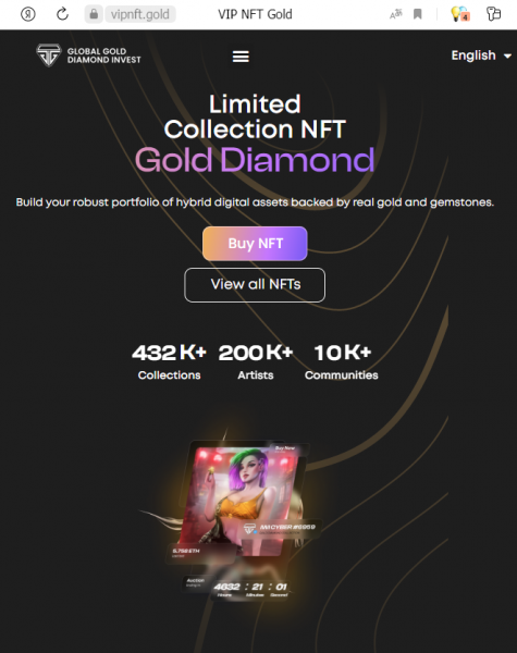 Отзывы о брокере Gold Diamond Invest Token (Голден Даймонд Инвест Токен), обзор мошеннического сервиса и его связей. Как вернуть деньги?