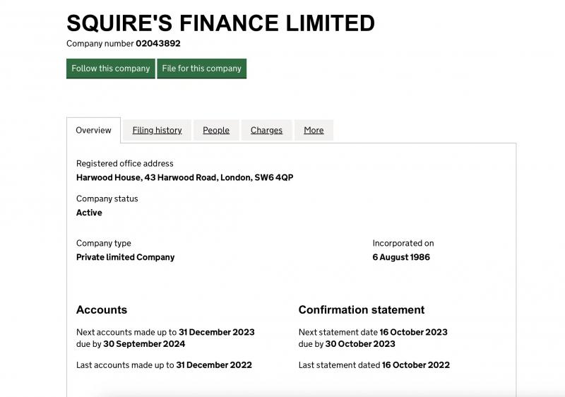Отзывы сотрудников Squire’s Finance Limited