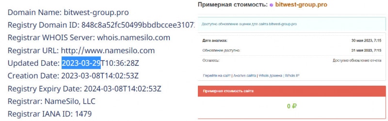 Bitwest Group: обманывает пользователей или нет? Скорее всего это очередной лохотрон и банальный развод. Отзывы.