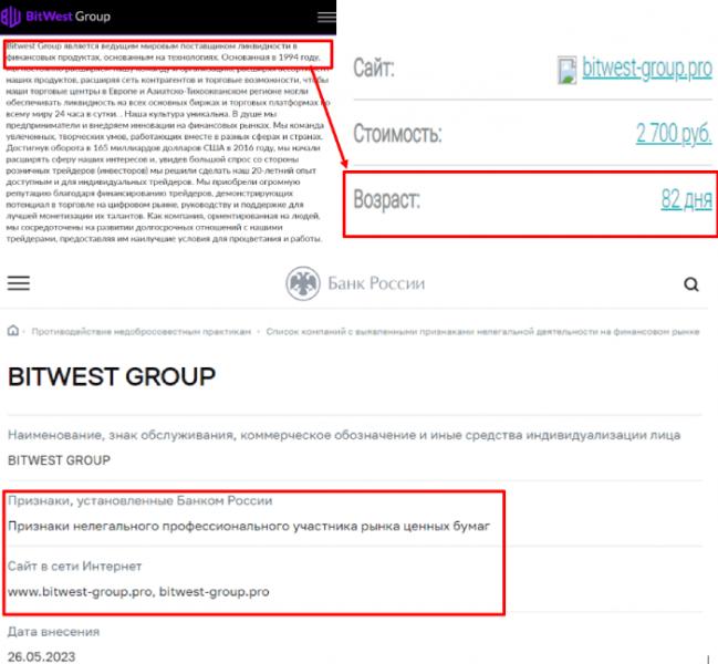 Bitwest Group: обманывает пользователей или нет? Скорее всего это очередной лохотрон и банальный развод. Отзывы.