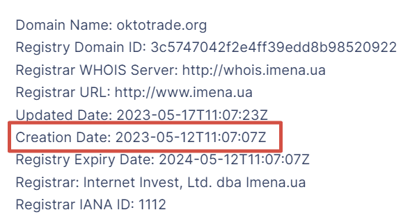 Брокер Okto Trade (oktotrade.org), отзывы трейдеров о компании 2023. Как вывести деньги на карту?