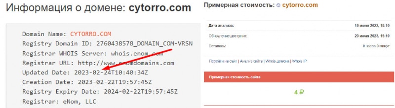 Cytorro: очередной лохотрон с плохими намерениями? Можно ли вернуть деньги если вас развели? Обзор.