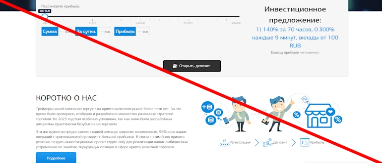 Crypto Only отзывы и обзор проекта