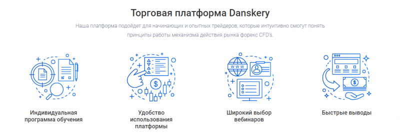 Обзор брокера Danskery: коммерческие предложения и отзывы инвесторов