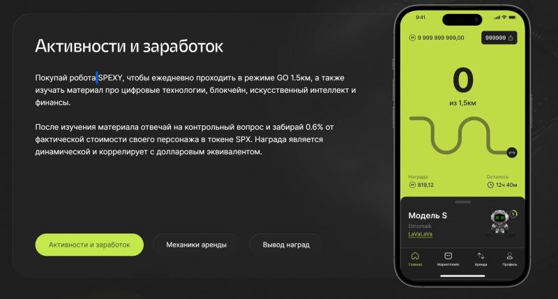 SPEXY game – реальные отзывы. Лохотрон от A4 Finance