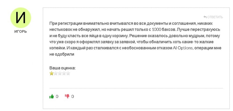 AllOptions (Олл Оптионс): обзор скам-проекта и его связей, отзывы реальных клиентов. Как вернуть вложенные деньги?