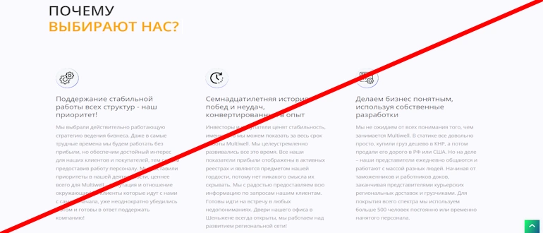 Multiwell отзывы и обзор проекта