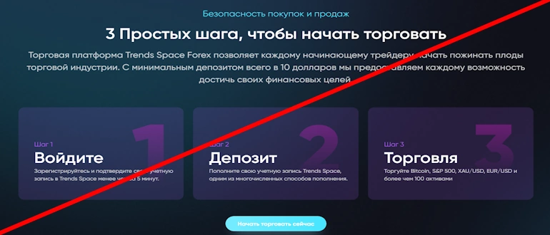 Trends Space реальные отзывы о проекте