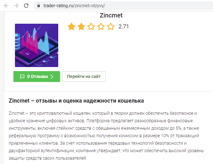 Отзывы о брокере Zincmet (Зинкмет), обзор мошеннического сервиса и его связей. Как вернуть деньги?