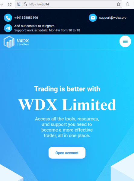 Отзывы о брокере WDX Limited (ВДХ Лимитед), обзор мошеннического сервиса и его связей. Как вернуть деньги?