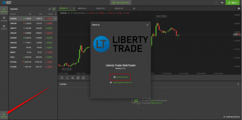 Отзывы о брокере Liberty trade, Emirat Finance Group (Либерти трэйд, Эмират Финанс Гроуп), обзор мошеннического сервиса. Как вернуть деньги?