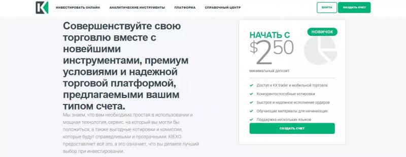 Обзор возможностей брокера Kiexo от А до Я