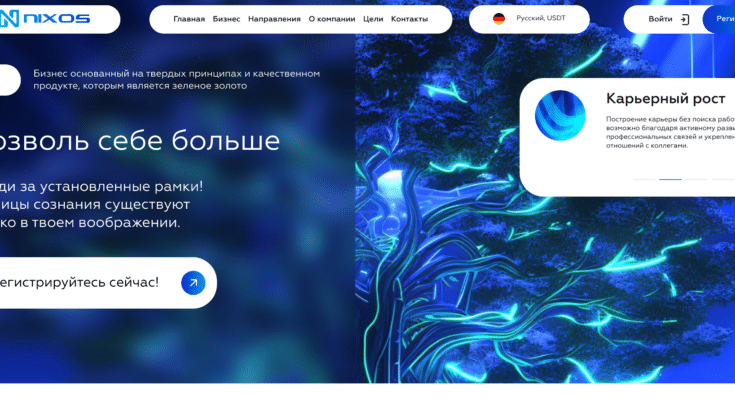 Остерегаемся. Nixos(nixos.group) — очередная пирамида? Отзывы, обзор и возврат средств.