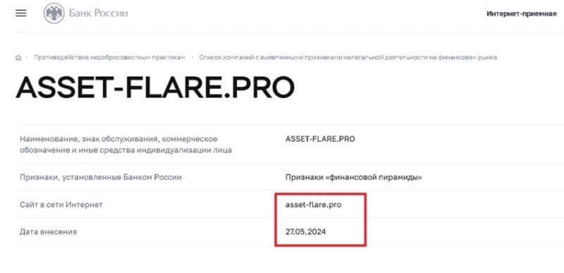 Asset-Flare: обзор работы брокера, отзывы трейдеров. Как вернуть деньги на карту?