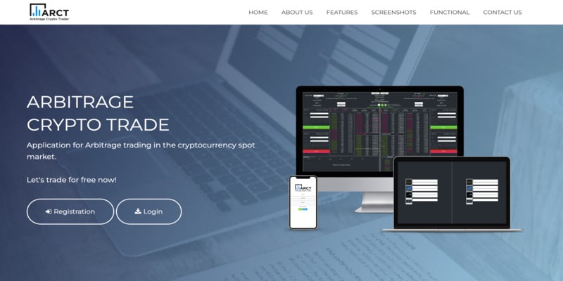 Остерегаемся. Arbitrage Crypto Trader (arct.pro) — проект с возможностью получить доход от внебиржевой разницы оказался лохотроном. Отзывы