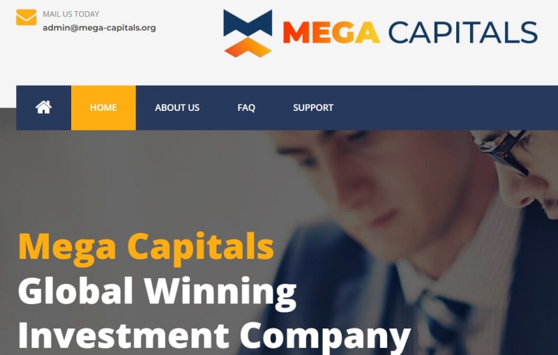 Остерегаемся. MEGA-CAPITALS(mega-capitals.org) — фальшивый проект? Отзывы, обзор, способы возврата средств.