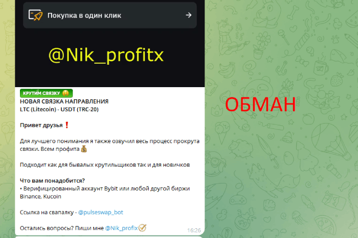 Profit-X | TEAM (@Nik_profix) разбор схемы обмана!